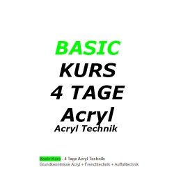 Basic Kurs - 4 Tage Acryl...